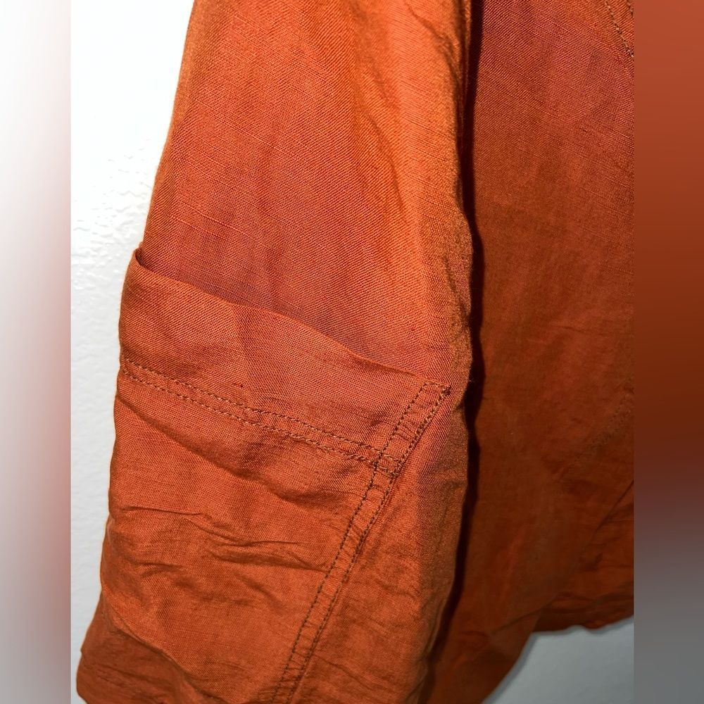 Urban Outfitters Wrap Me Up Linen Mini Dress - Picture 7 of 11